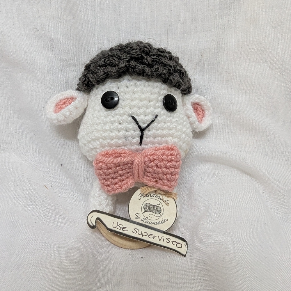 Handmade Lamb Baby Toy